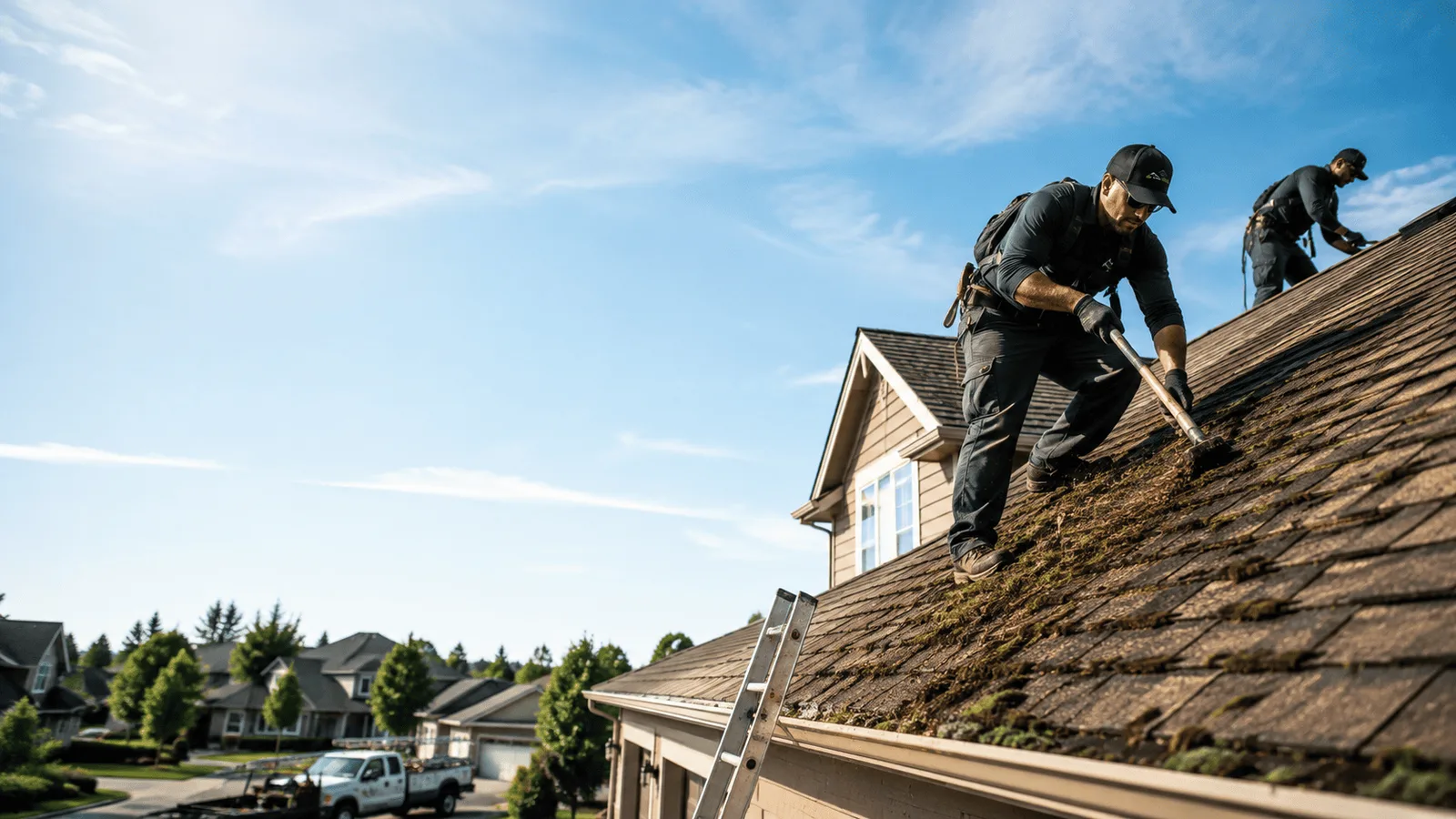 Roof Moss Removal in Caney, KS near me